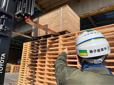 降車してからチルト角度を確認