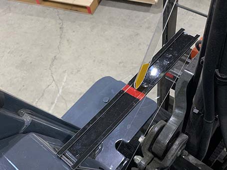 チルトゲージを設置